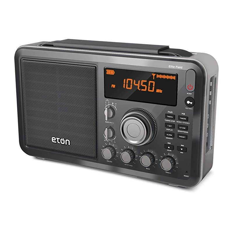 Elite Field AM/FM/Shortwave Desktop Radio with Bluetooth
