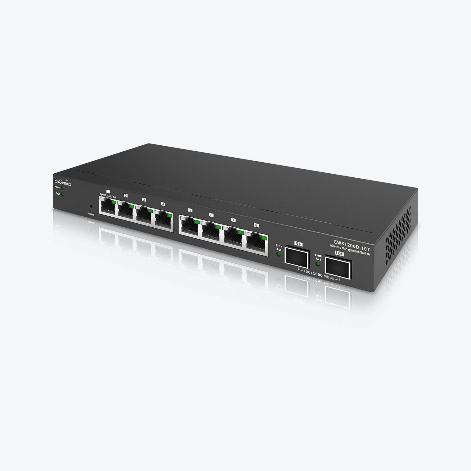 EnGenius Neutron EWS1200D-10T 8-Port Gigabit Managed Smart Switch
