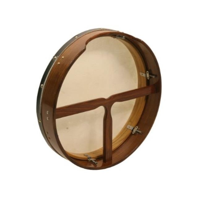 bodhran, 16"x3.5", tune, rosewood, tbar