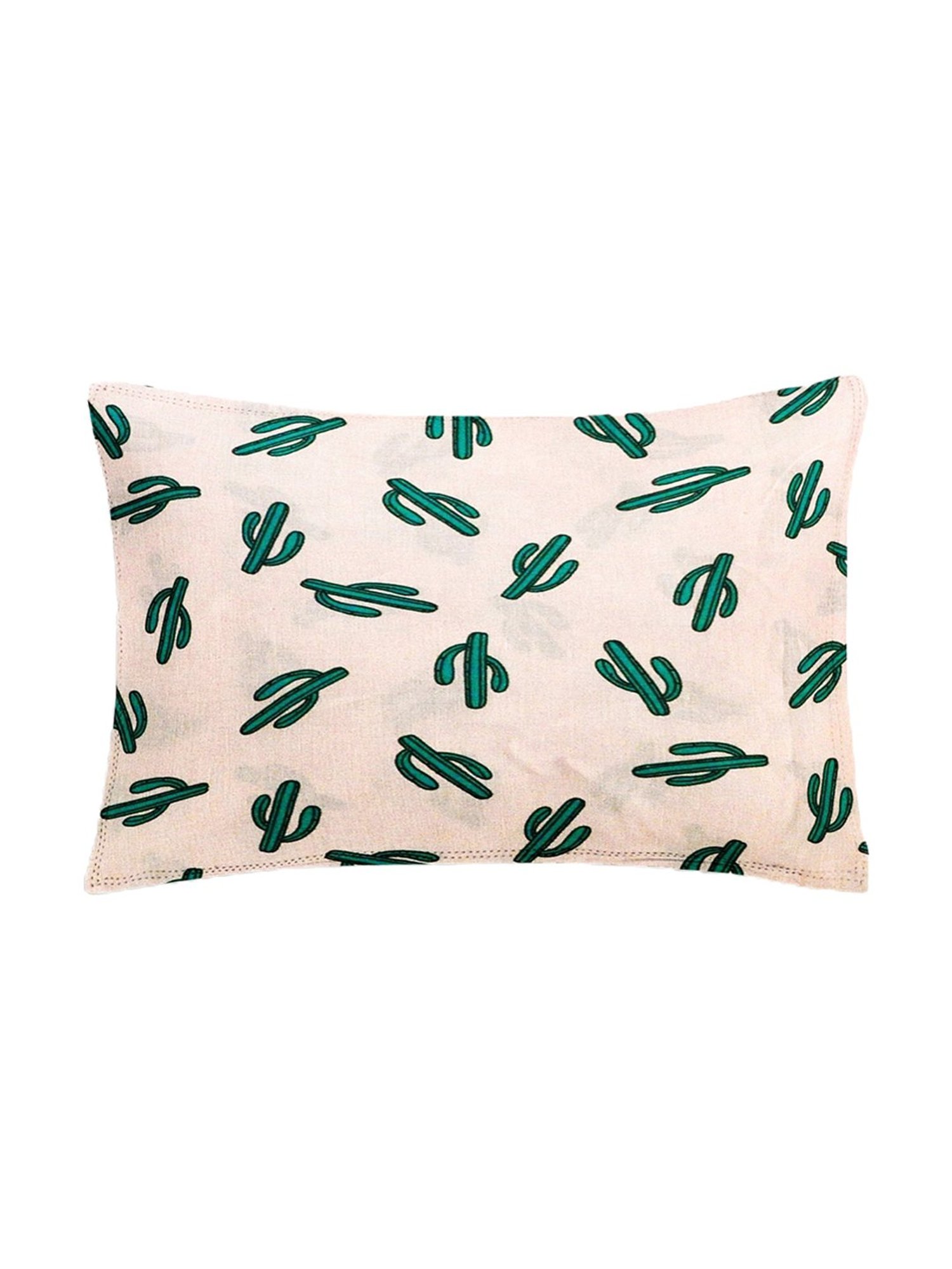 The Baby Atelier Botanical Pink Cotton Baby Pillow Cover