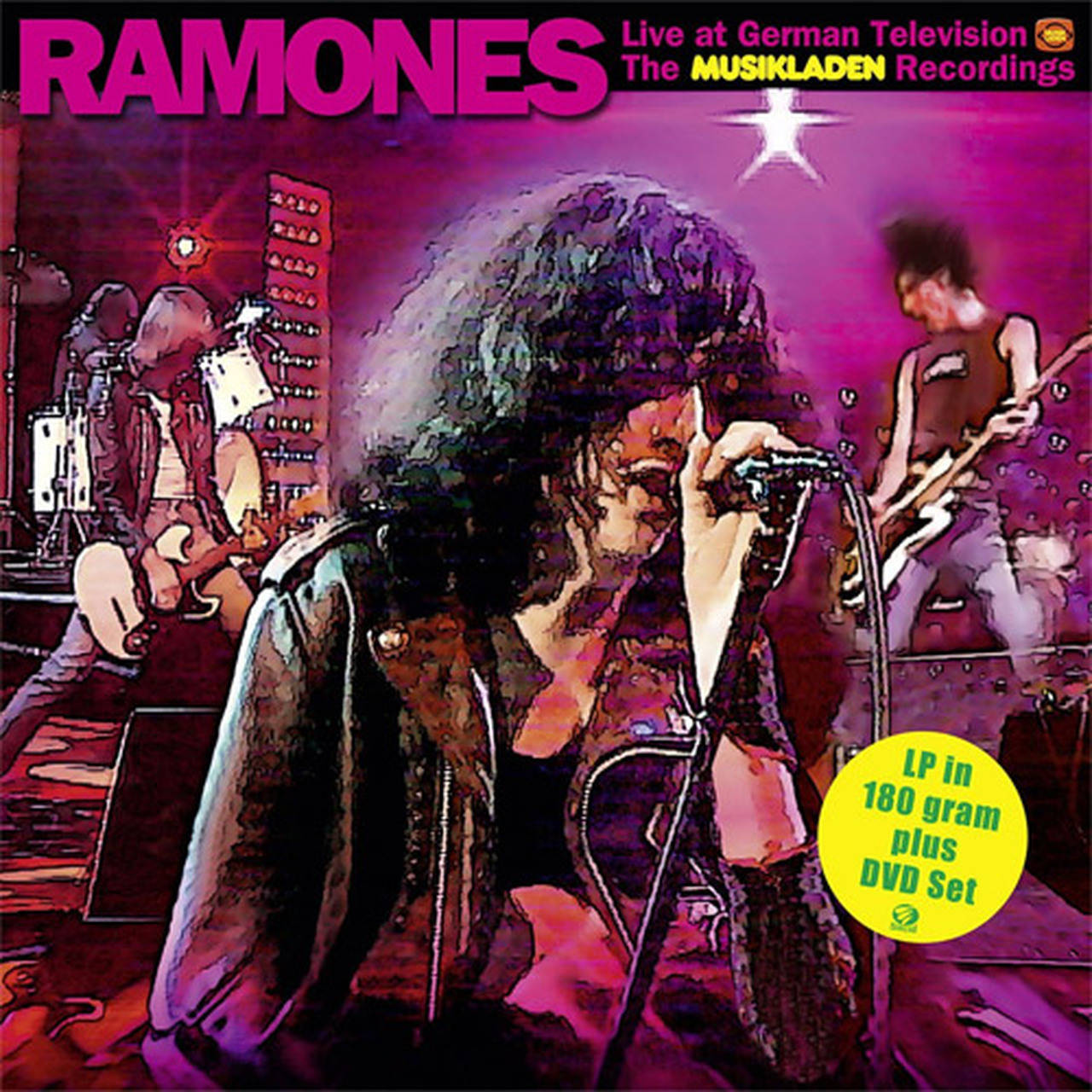 The Ramones Live at German Television: The Musikladen Recordings 180g LP & DVD (Vinyl)