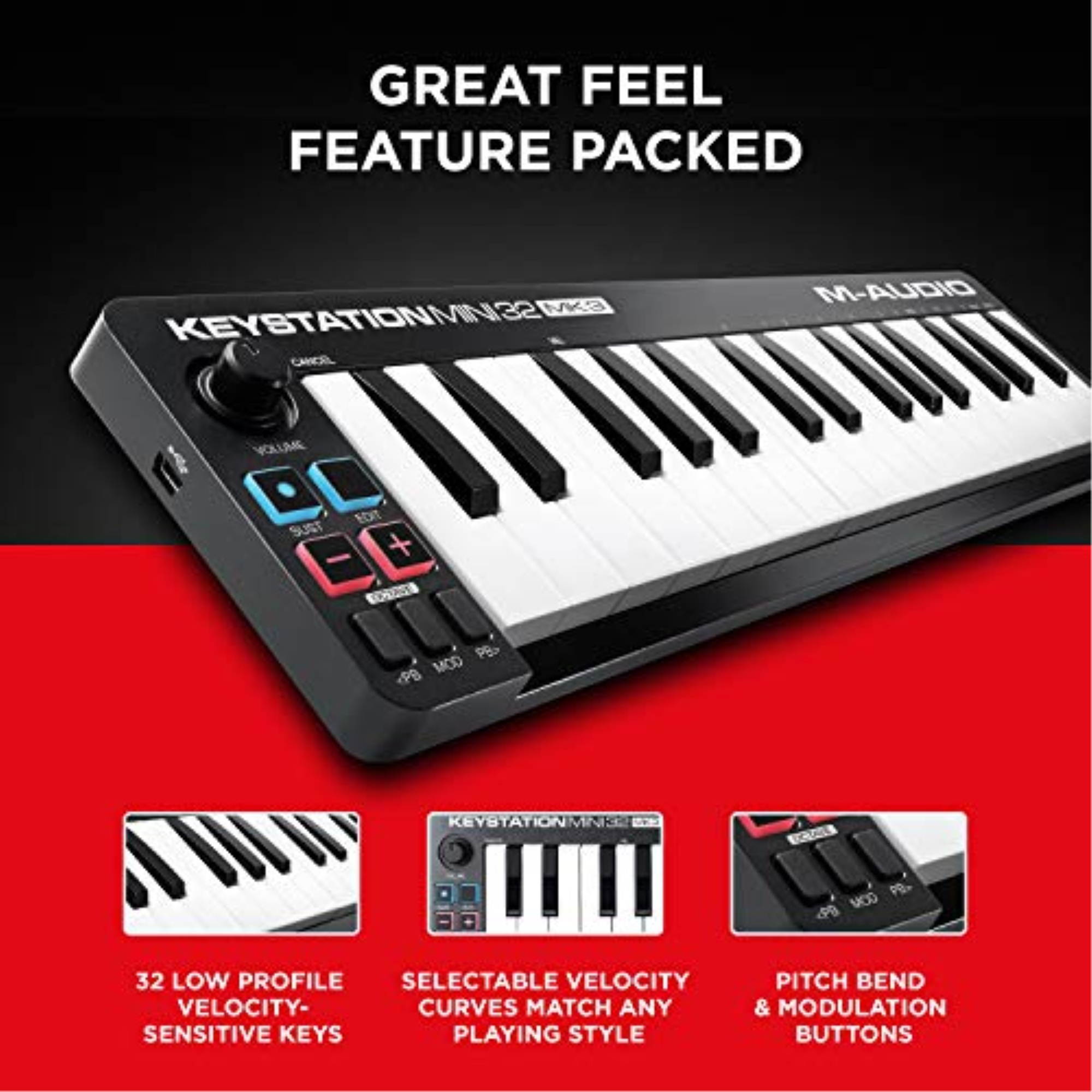 M-Audio Keystation Mini 32 MK3 MIDI Controller