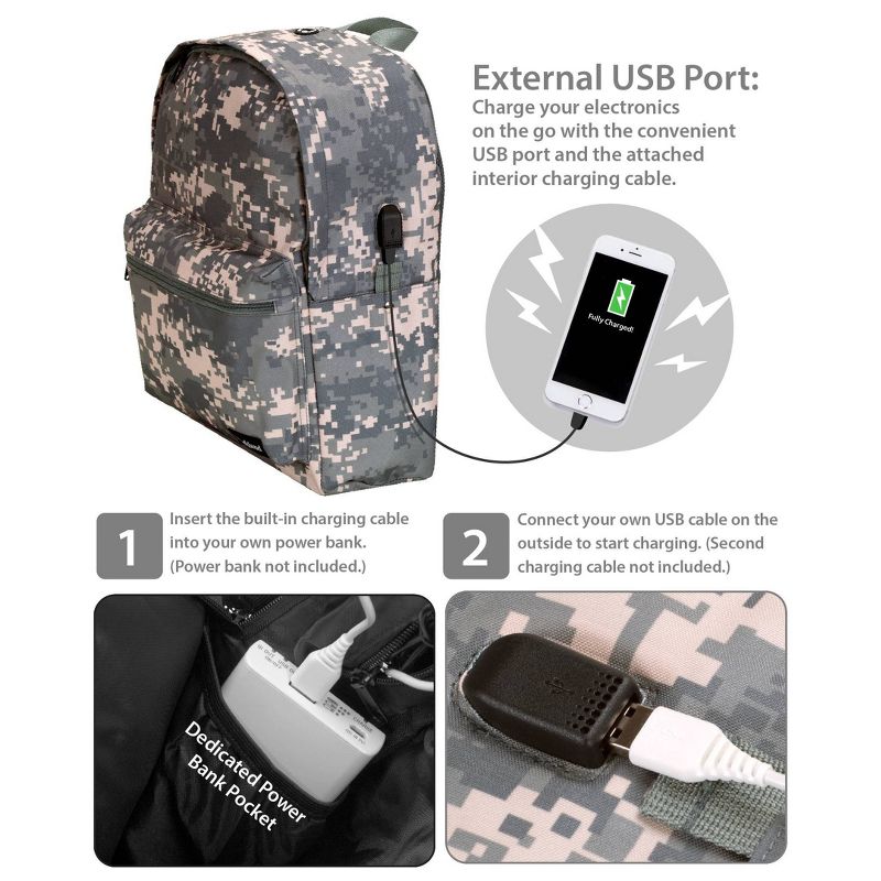 Rockland 17'' Classic Laptop Backpack