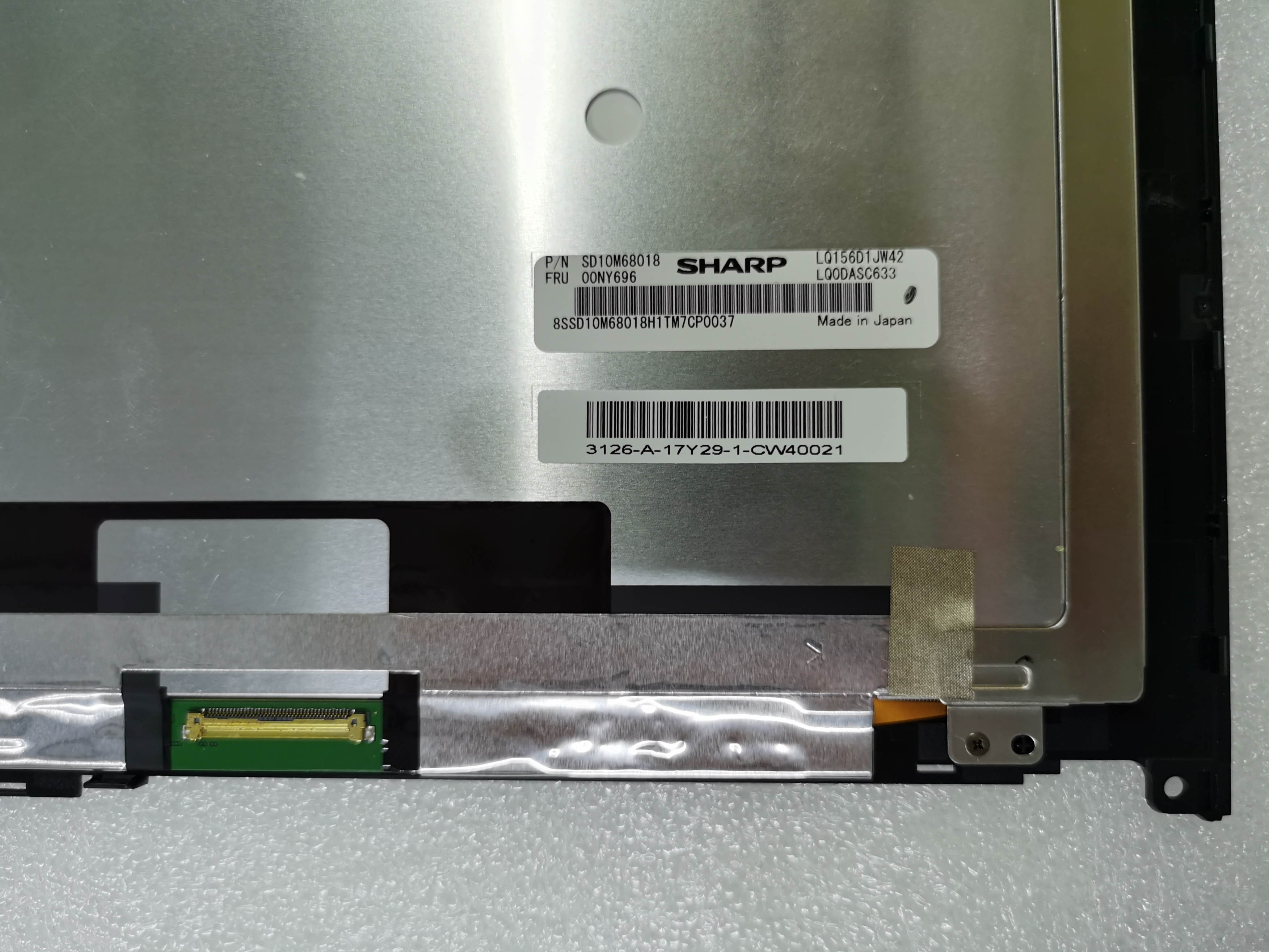 15.6inch UHD LCD Touch Screen+Bezel Assembly for Lenovo ThinkPad P52