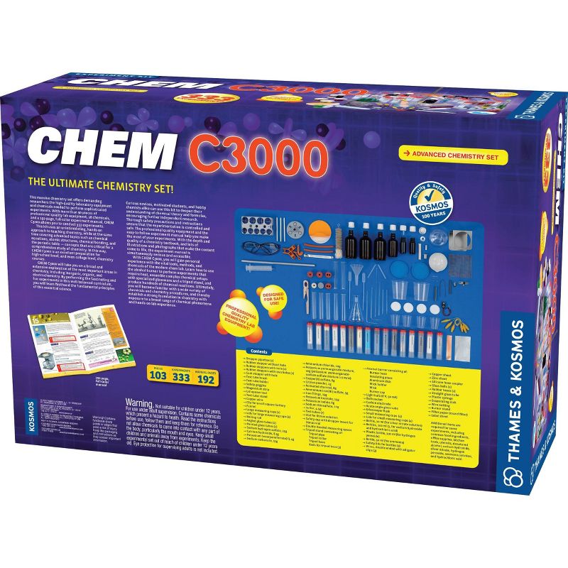 Thames & Kosmos Science Experiment Kit CHEM C3000