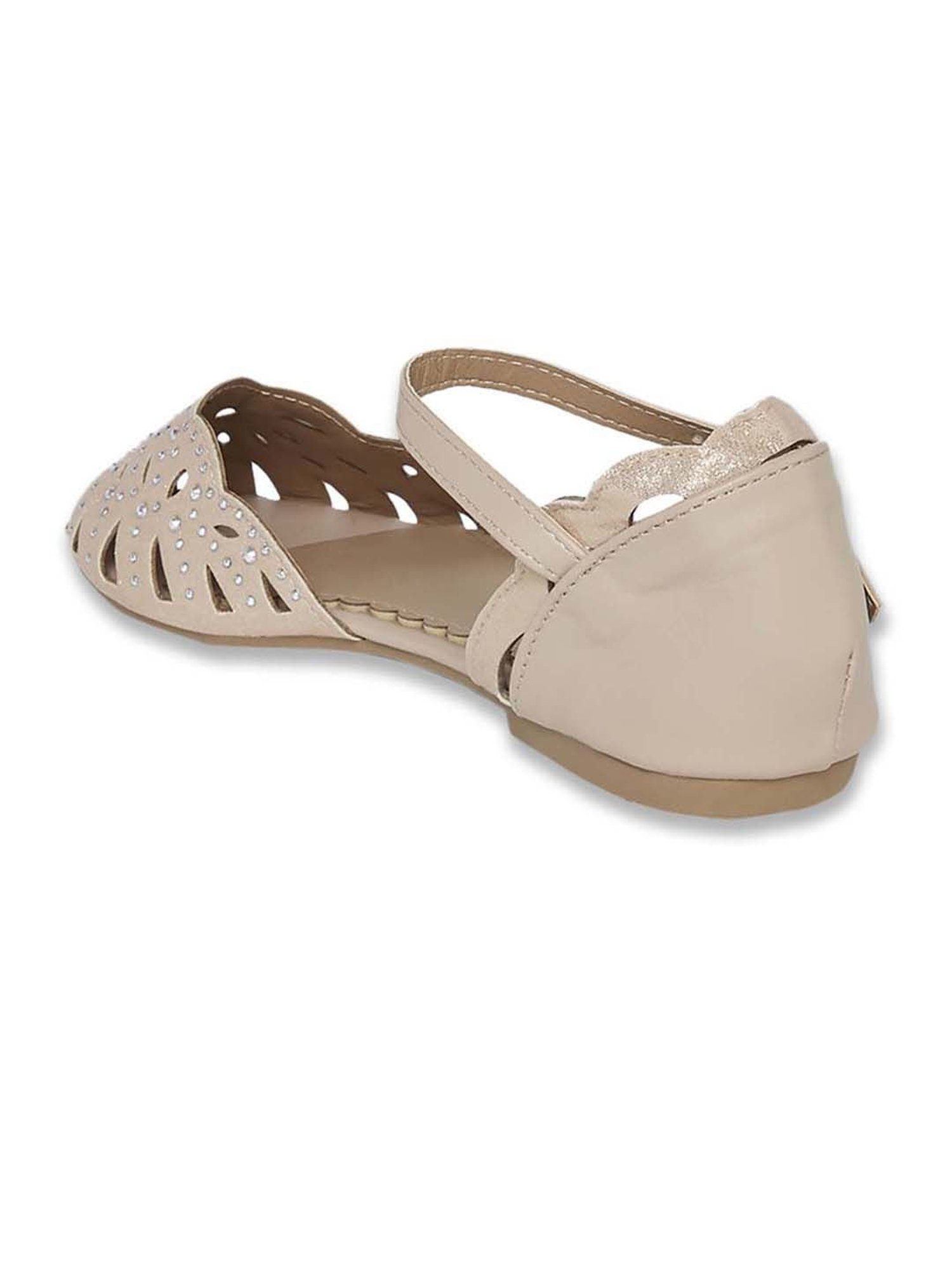 Shoetopia Kids Black Toe Ring Sandals