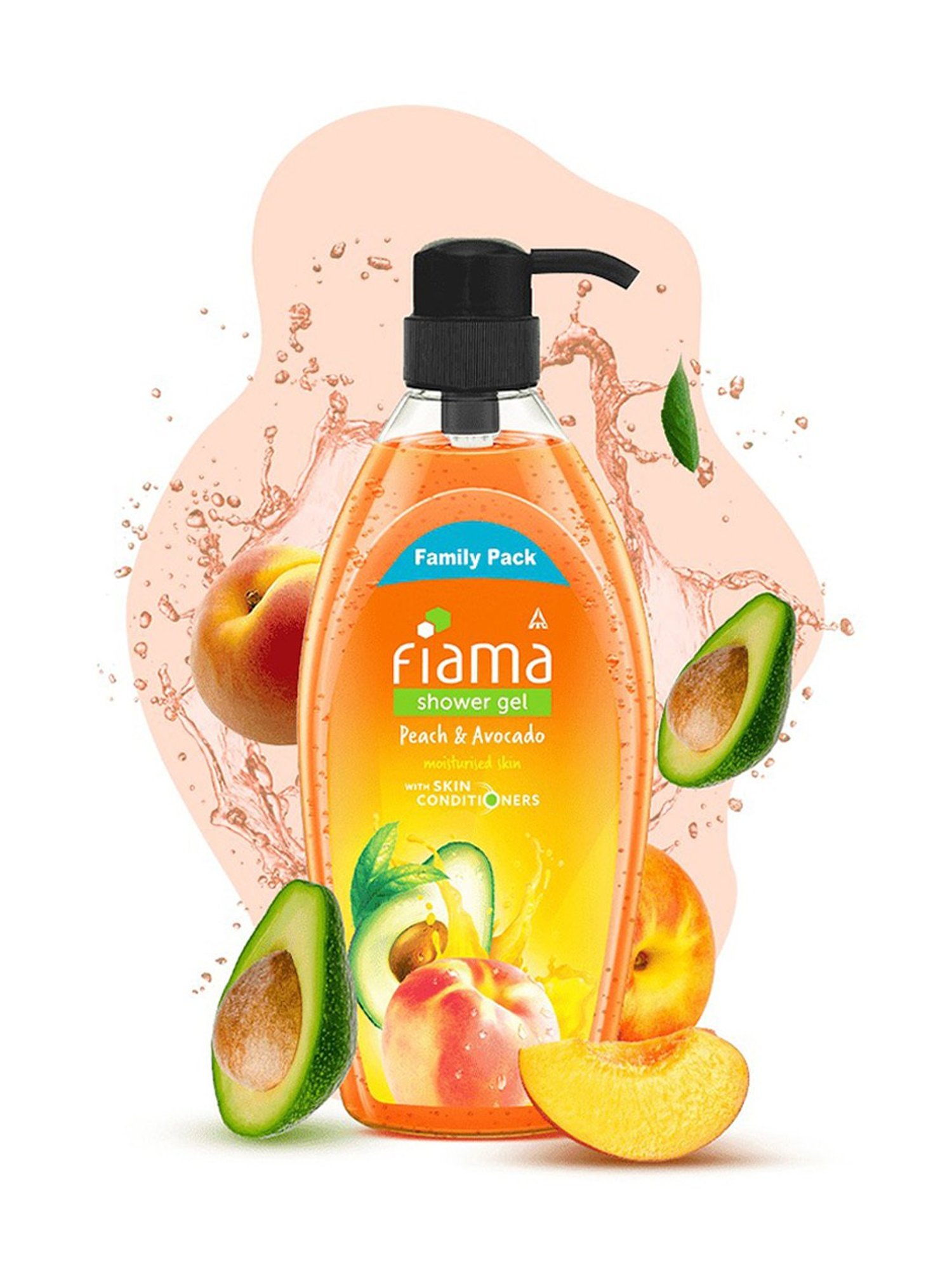Fiama Peach & Avocado Shower Gel - 895 ml