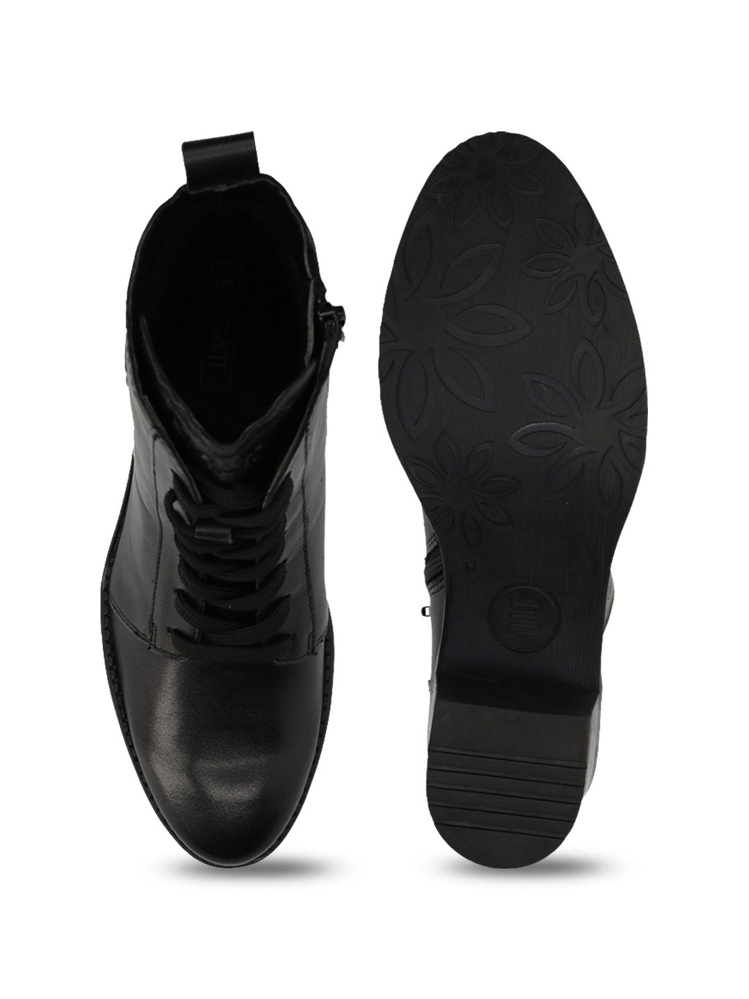 Bagatt Women's Ruby Black Derby Boots