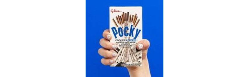 Glico Pocky Cookies & Cream Covered Biscuit Sticks 2.47oz