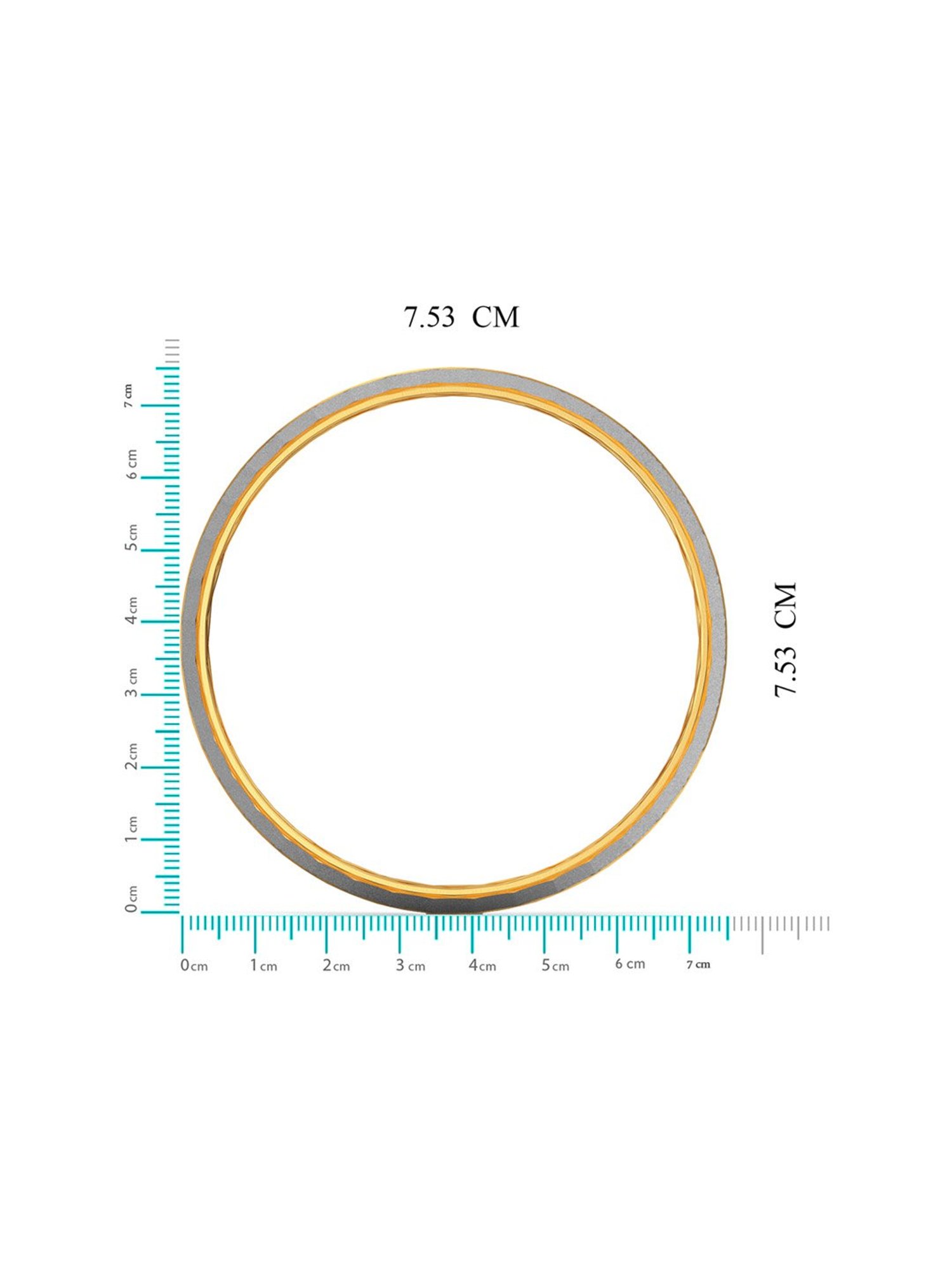 Joyalukkas 950 Platinum Kada for Men