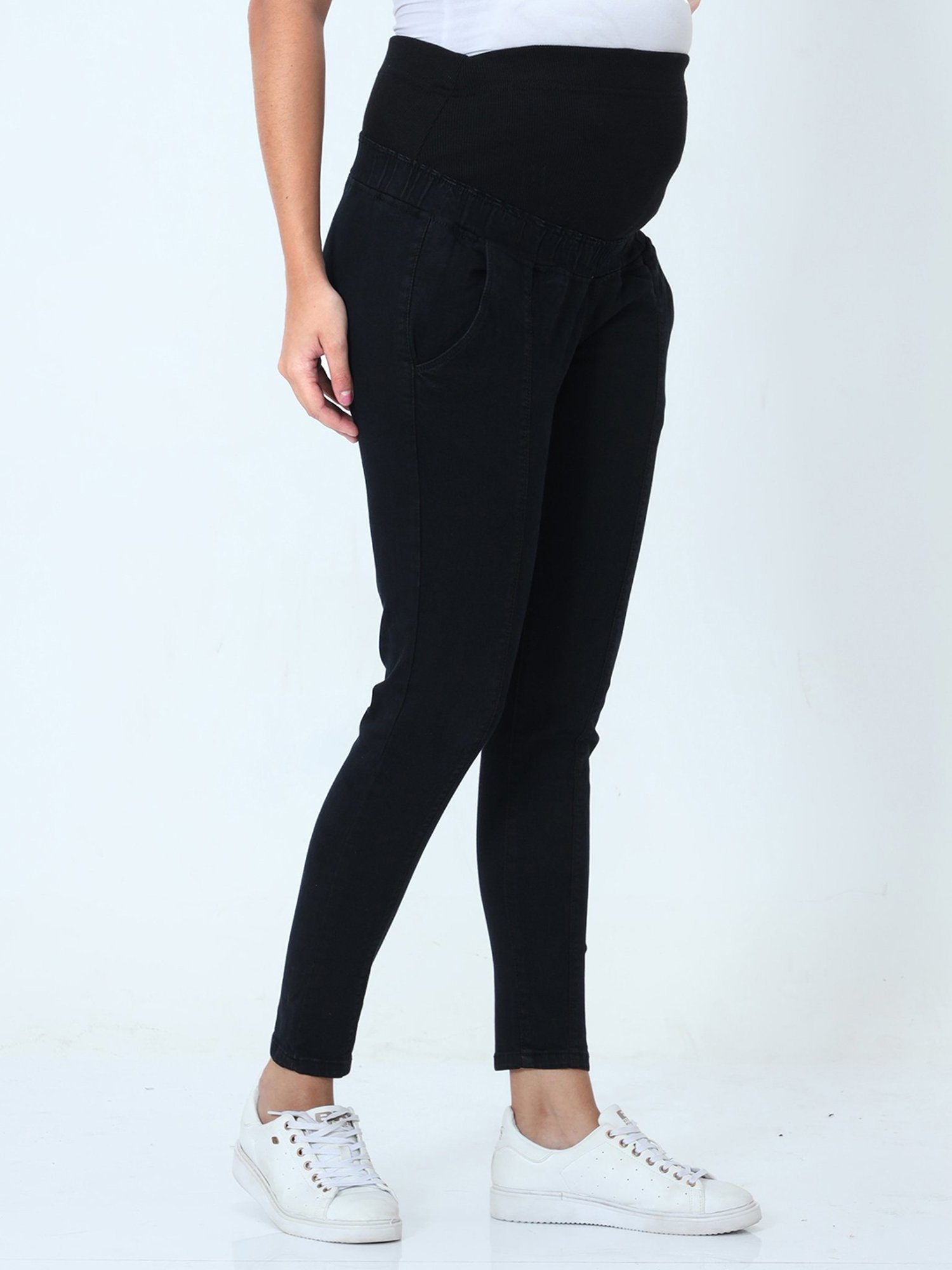 The Mom Store Black Maternity Jeans