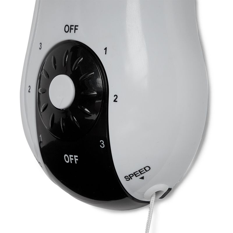 Active Air ACF16 16 inch 3-Speed Mountable 90-Degree Oscillating Hydroponic Grow Fan with Spring-Loaded Plastic Clip