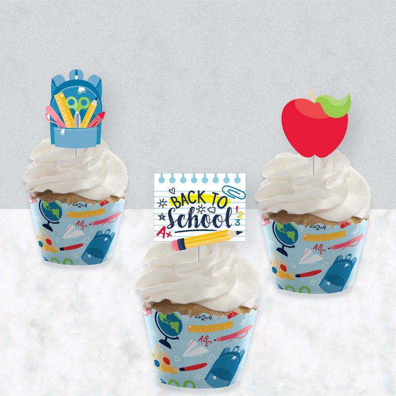 Big Dot of Happiness Best Mom Ever - Dessert Cupcake Toppers - Mother's Day Clear Treat Picks - Set of 24