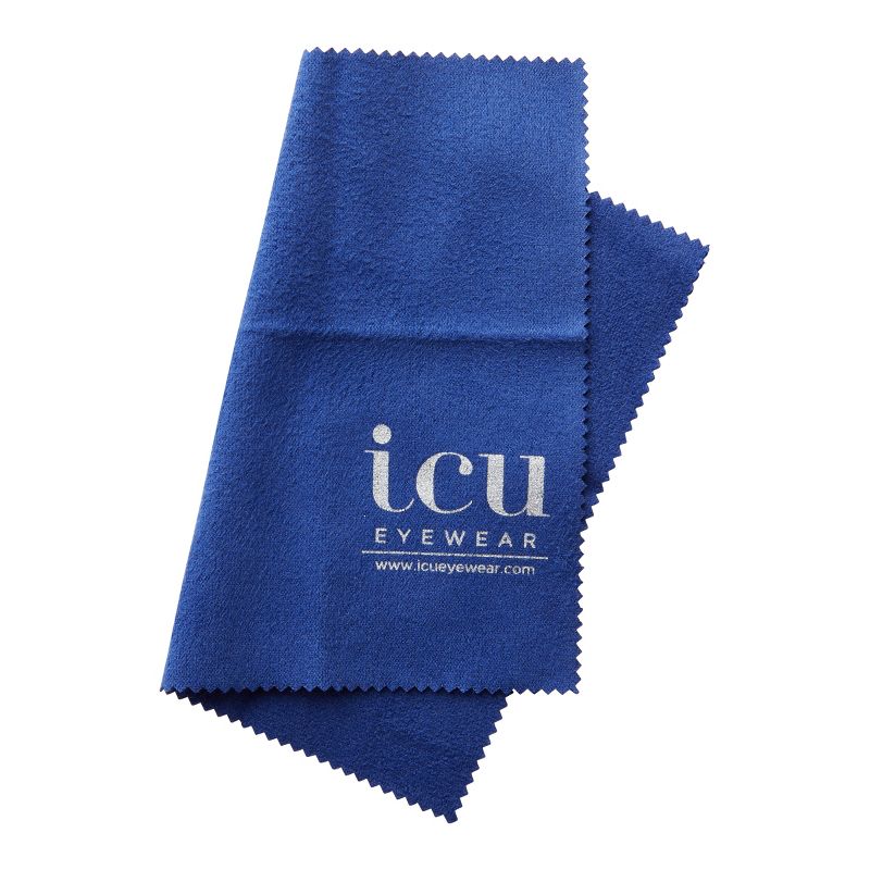 ICU Eyewear Cleaning Cloth - Navy