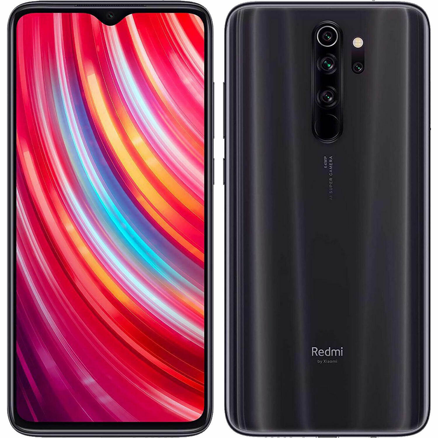 Xiaomi Redmi Note 8 Pro Dual-SIM 64GB ROM + 6GB RAM (GSM Only | No CDMA) Factory Unlocked 4G/LTE Smartphone (Blue) - International Version