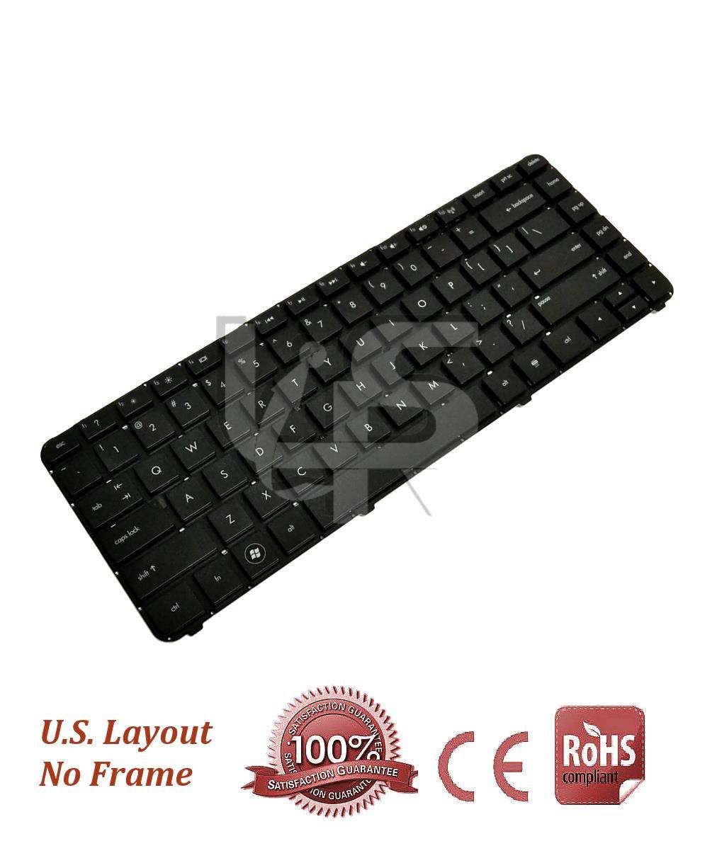 Loreso Compatible Laptop Keyboard Replacement for HP Pavilion G4 G4-2000 680555-001 698188-001 697443-001 683196-001 LKB-HC33B - Black