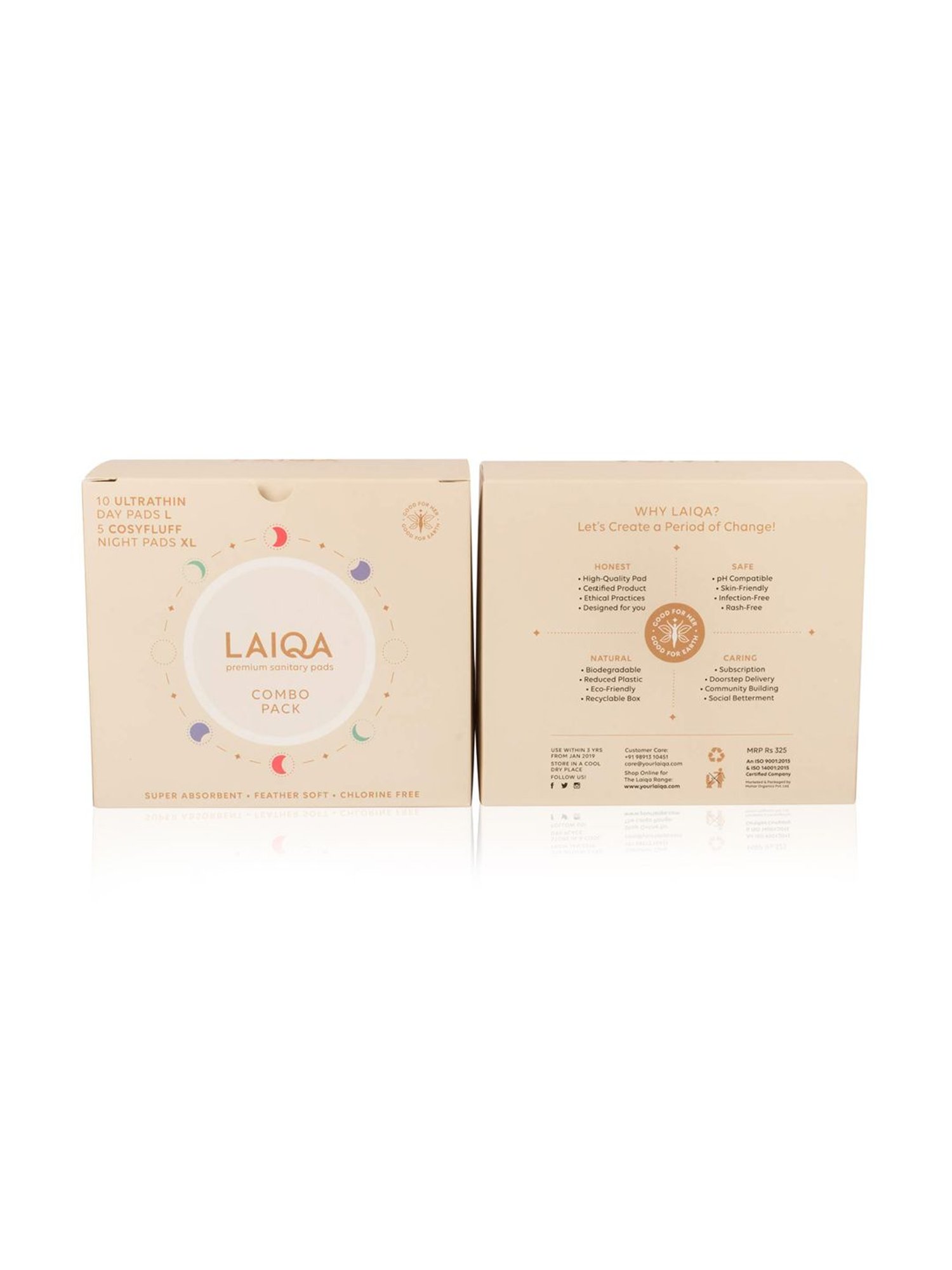 LAIQA Combo Pack - 15 Pads
