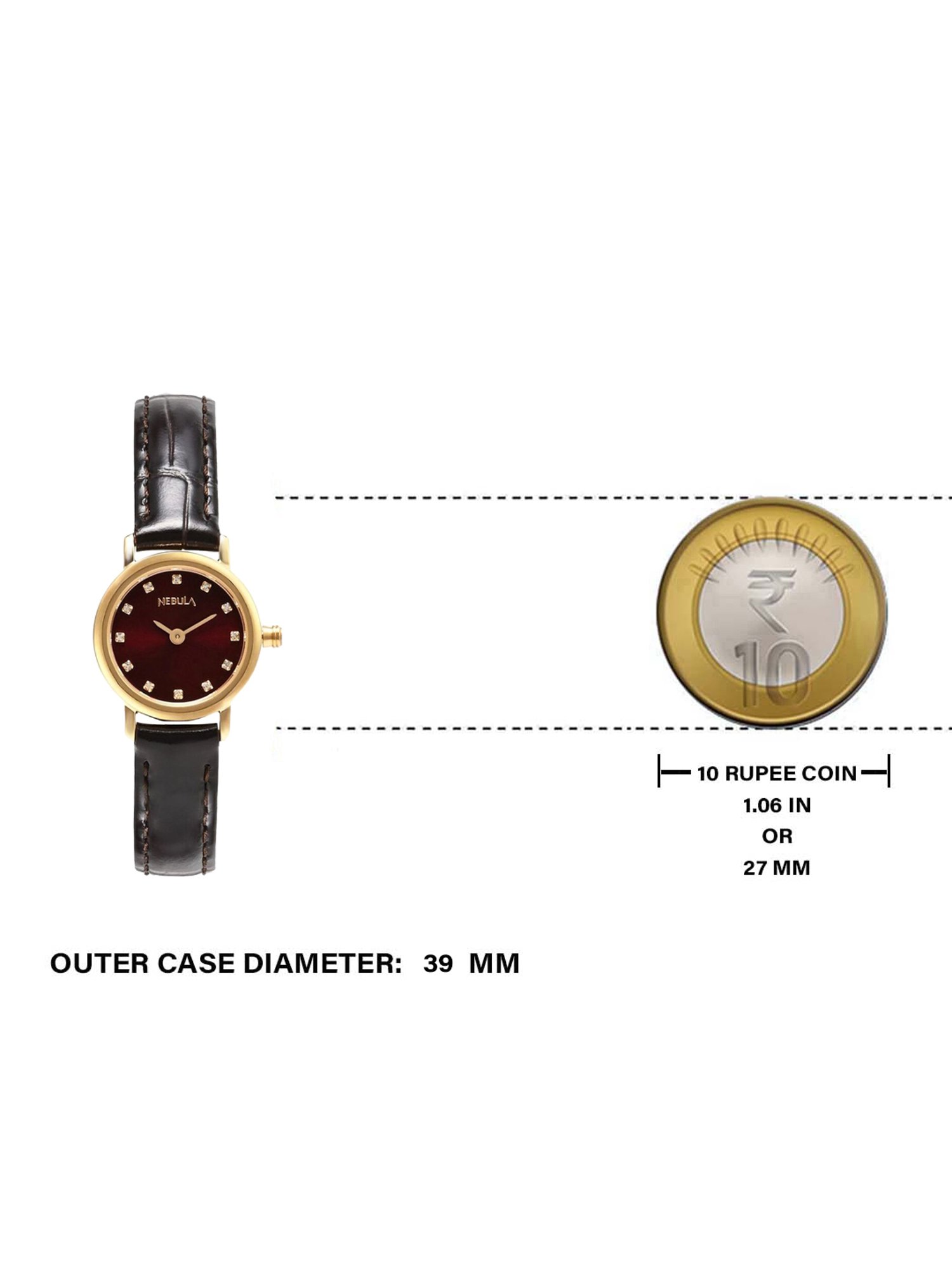 Women's Disney Minnie Mouse Nylon Strap Watch - Red