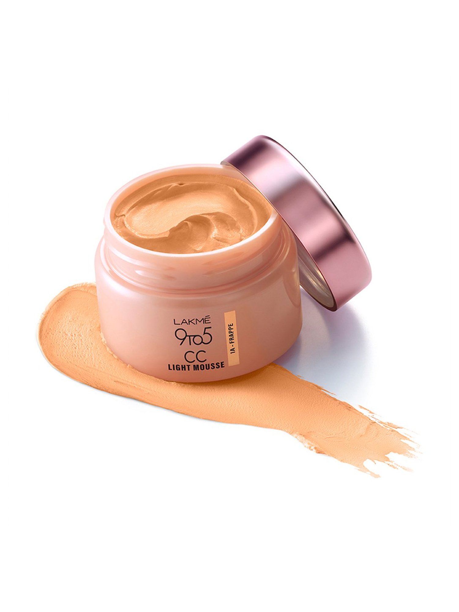 Lakme 9 To 5 CC Light Mousse 1A Frappe - 25 gm