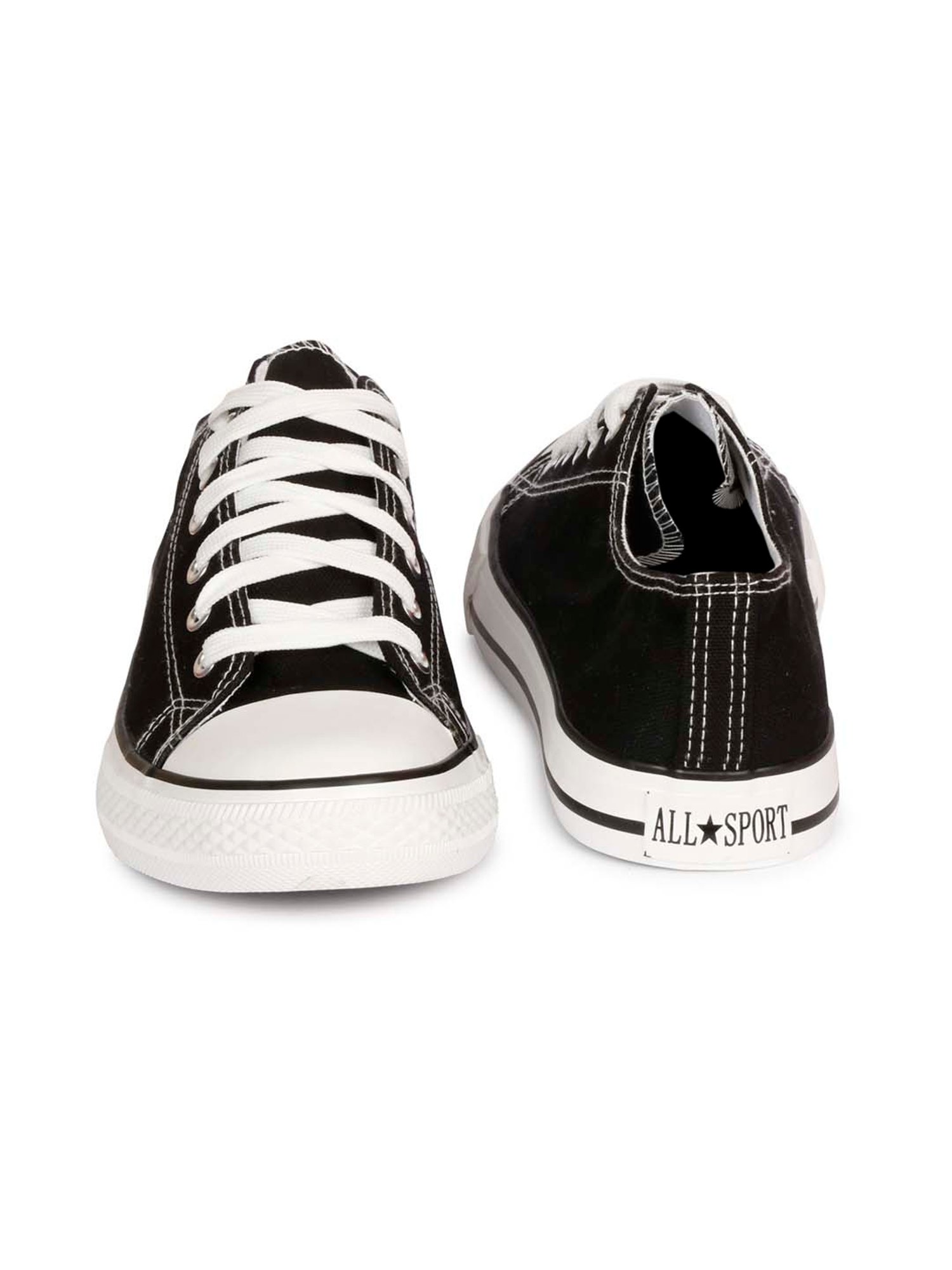 Mozafia Men's Jet Black Casual Sneakers