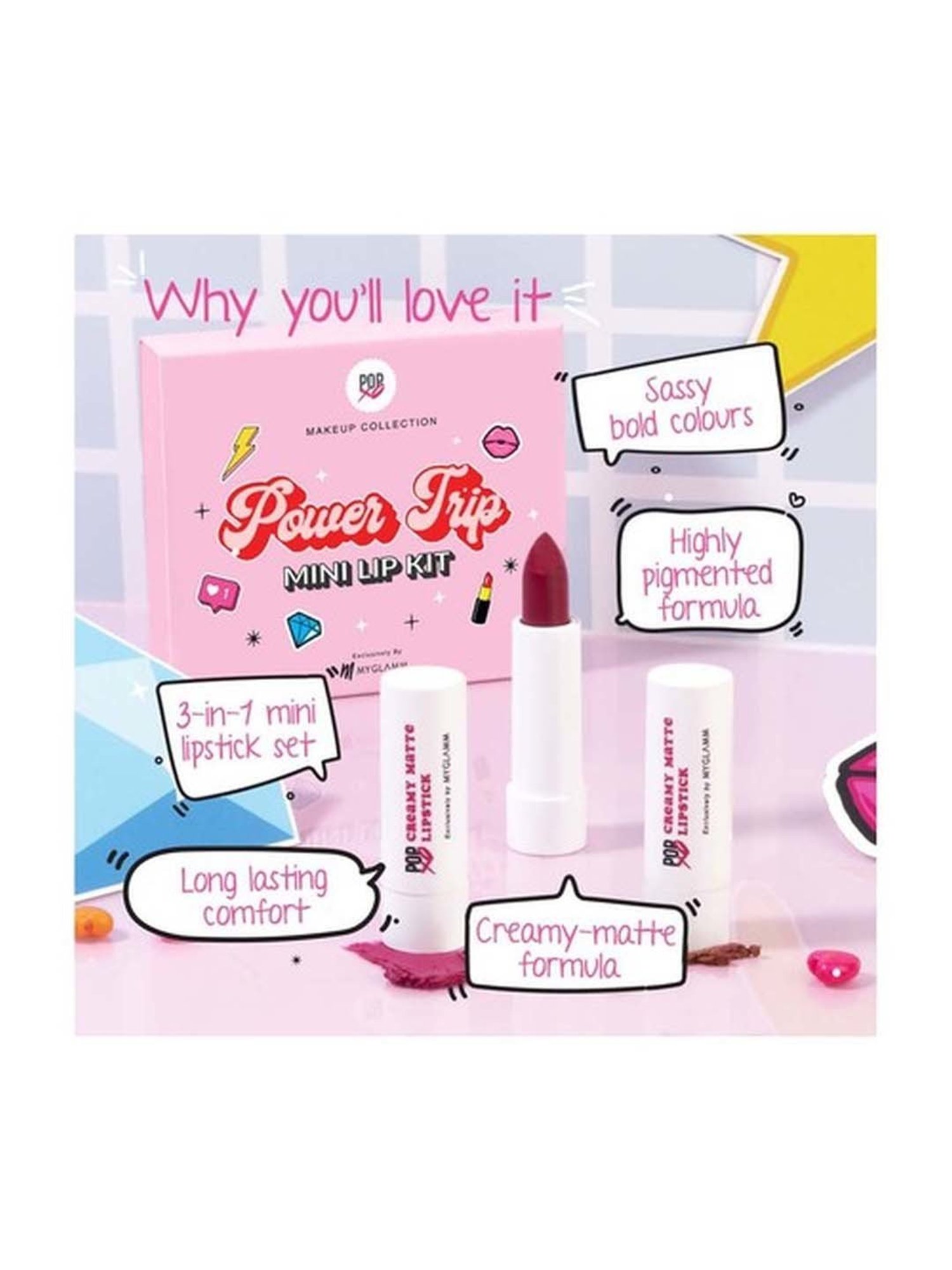 StarStruck By Sunny Leone Liquid Lip Color & Lip Liner Kiss Me Pink