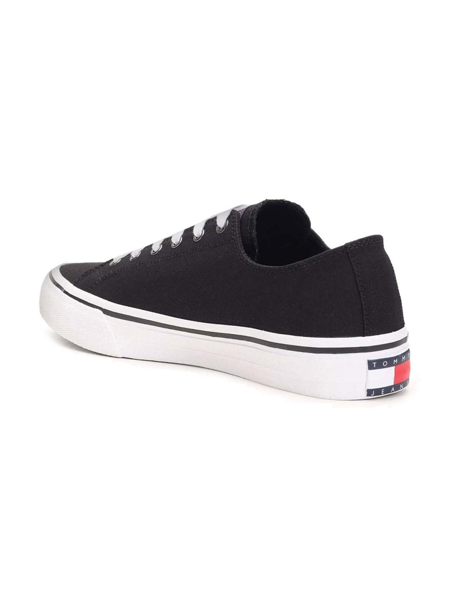 Tommy Hilfiger Men's Black Casual Sneakers
