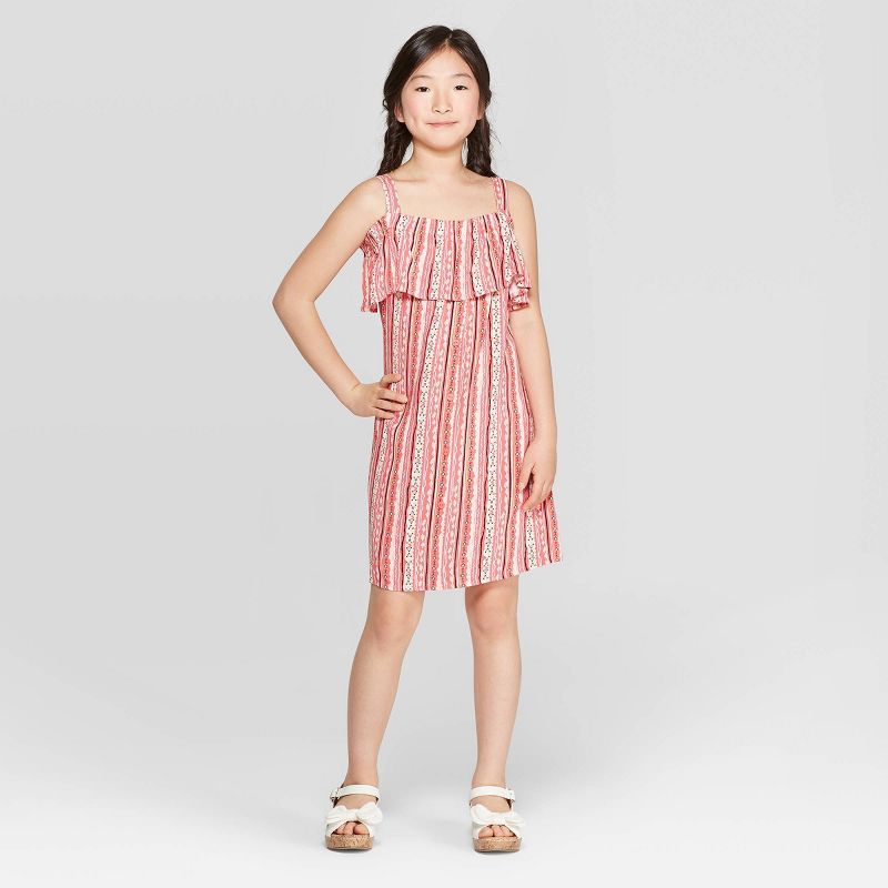 Girls' Uniform Knit Jumper - Cat & Jack™ Navy XS