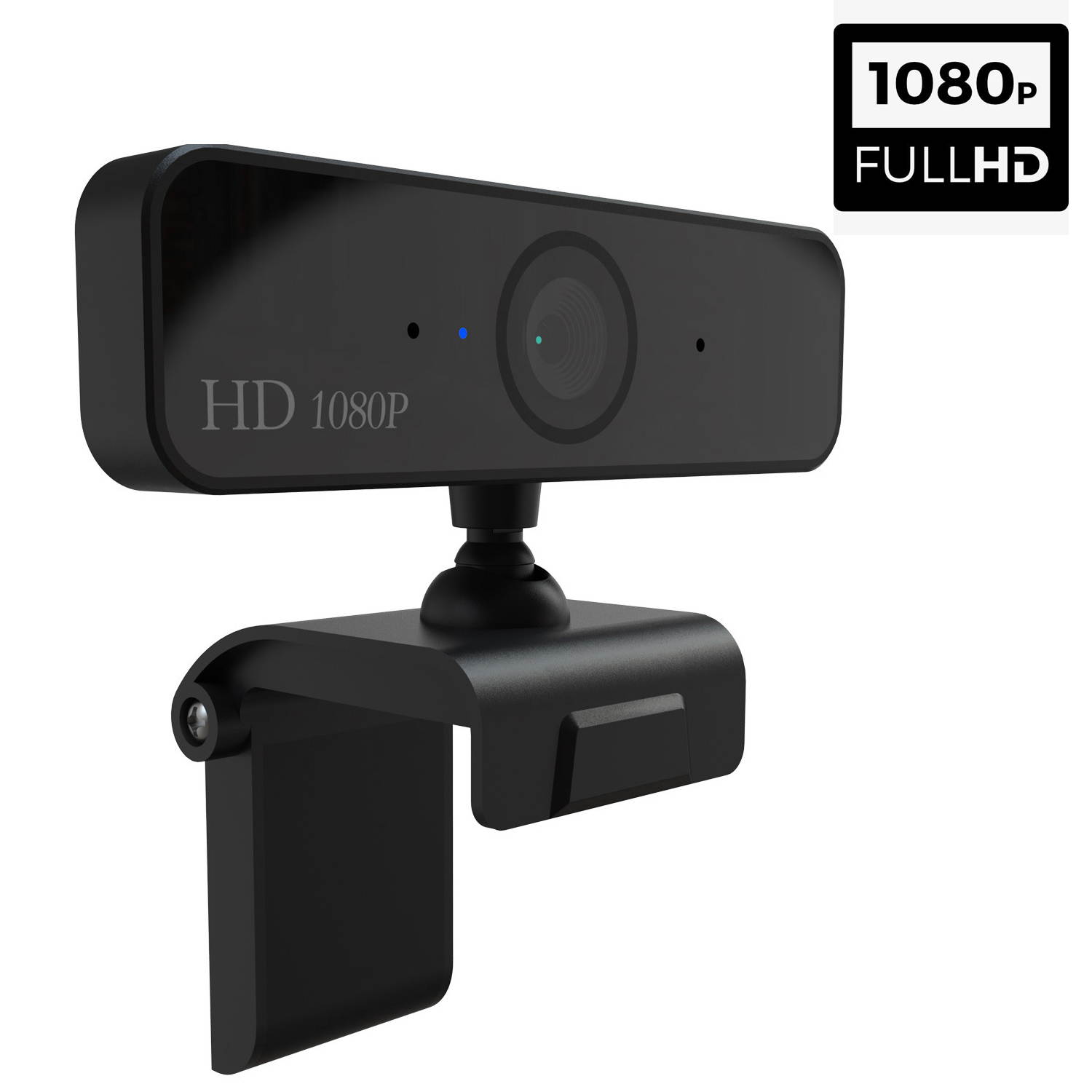 LUOM S1 Full HD Webcam,USB Web Cam with MIC 2 Million pixels HD Webcam Web Camera Cam 360&deg;,USB Web Camera Widescreen Video Calling and Recording,for Streaming, Game Recording with PC, Laptop, Desktop