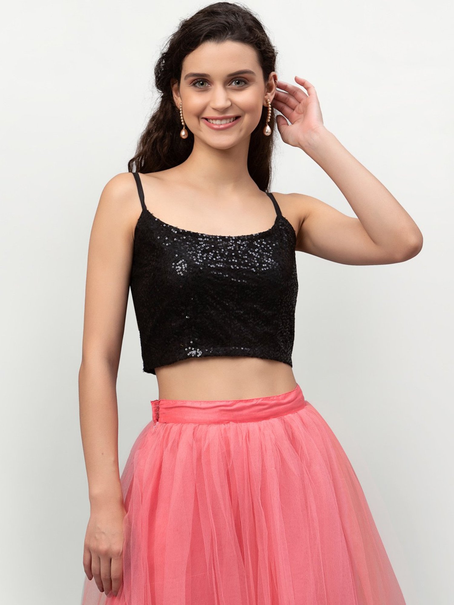 studiorasa Black Embellished Choli