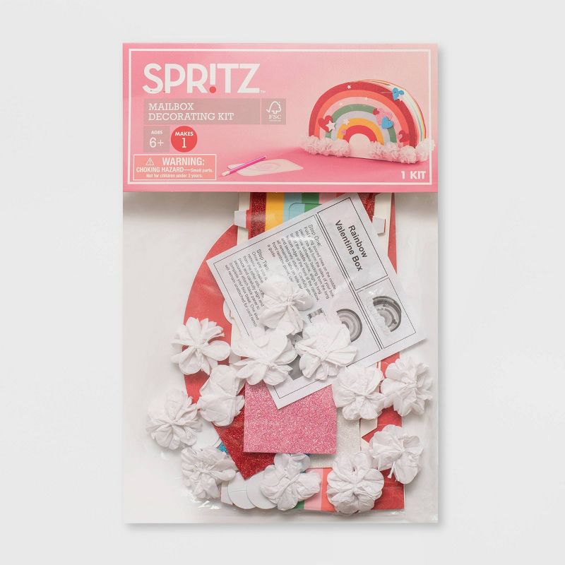 Rainbow Mailbox Valentine's Character Kit - Spritz™