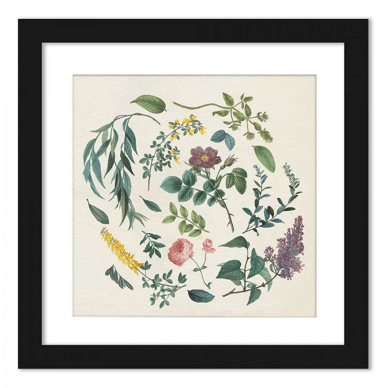 Americanflat Fresh Florals - Set of 2 Framed Prints by Wild Apple