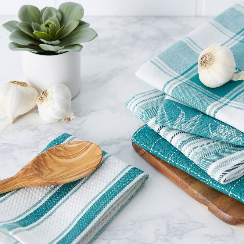 5pk Cotton North Sea Kitchen Set - Design Imports