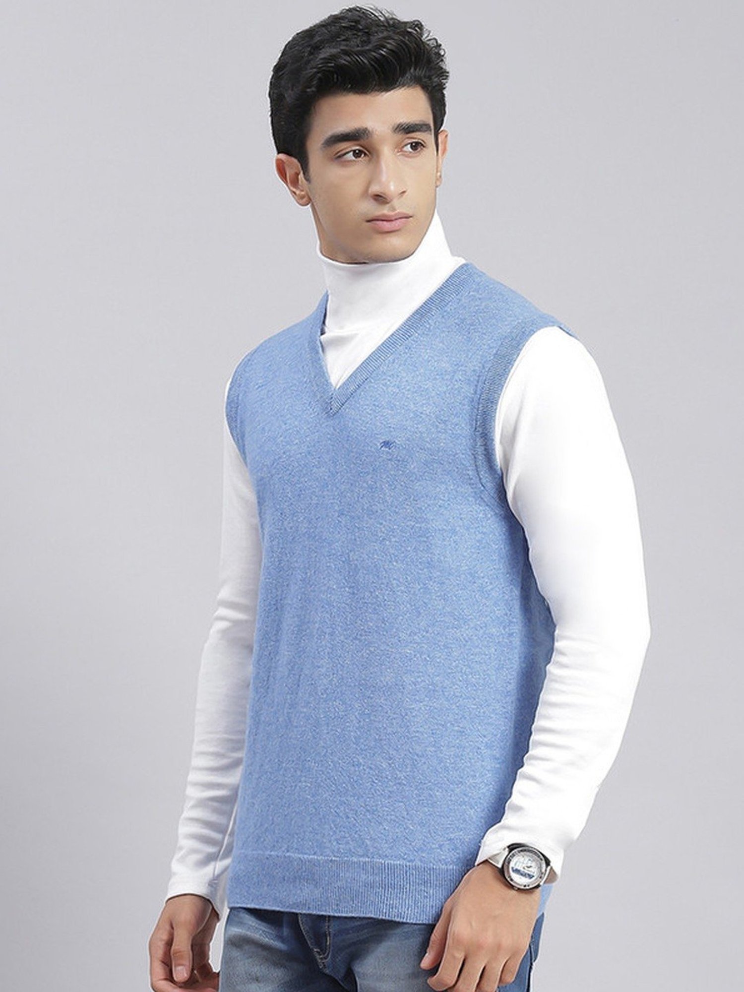 Monte Carlo Sky Regular Fit Sweater