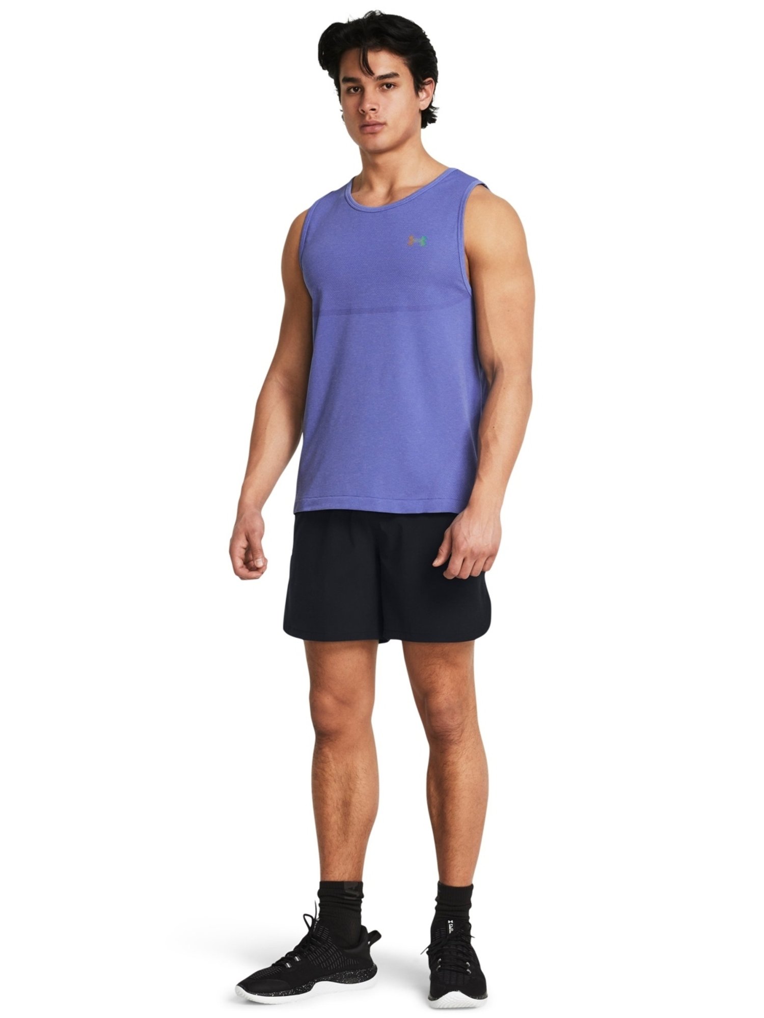 Under Armour Purple Slim Fit Tank Tee