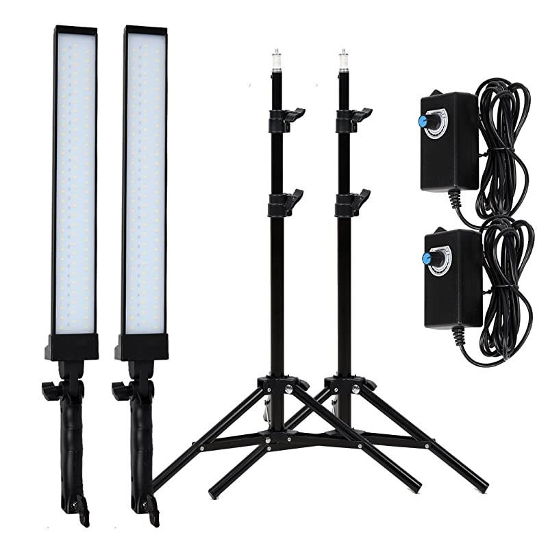 180 LED Light Photography Studio LED Lighting Kit Adjustable Light with Light Stand Tripod Photographic Video Fill Light