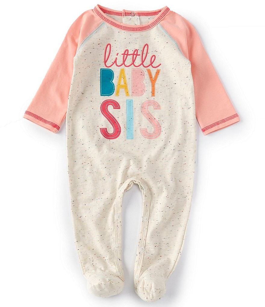 Burt's Bees Baby Newborn-9 Months Long-Sleeve Turkey Trot Footed Coverall