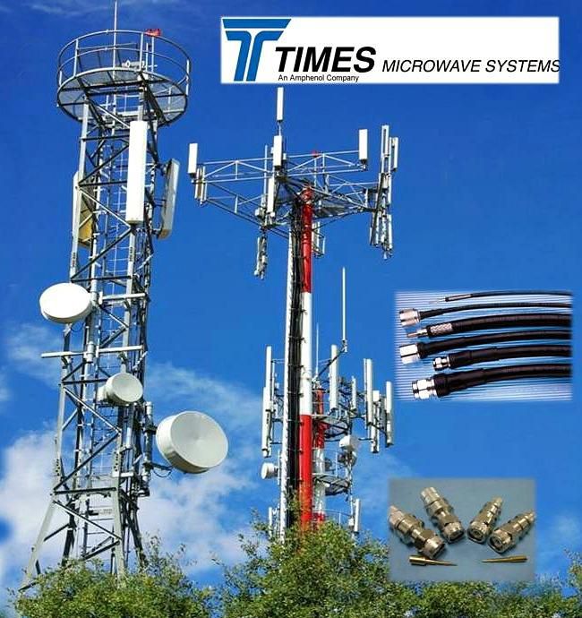 LMR400 N Male to N Female Jumpers - Times Microwave LMR-400 US Made Coax Cable (3 ft)