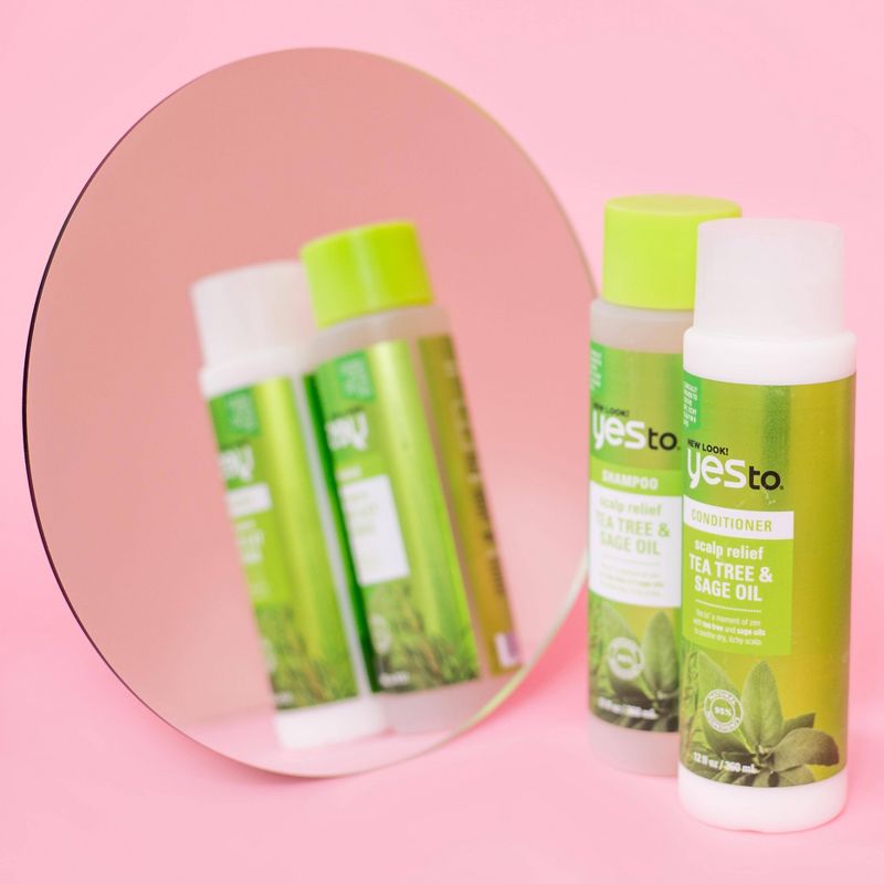 Yes to Naturals Tea Tree & Sage Oil Scalp Relief Conditioner - 12 fl oz