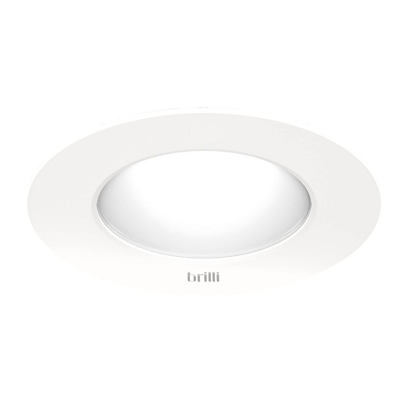 4" LED Super Slim Circadian Wellness Downlight White - Brilli