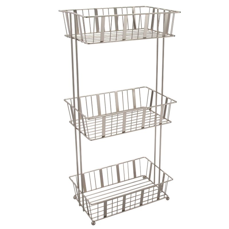 Three Tier Aristo Spa Tower Silver - Laura Ashley