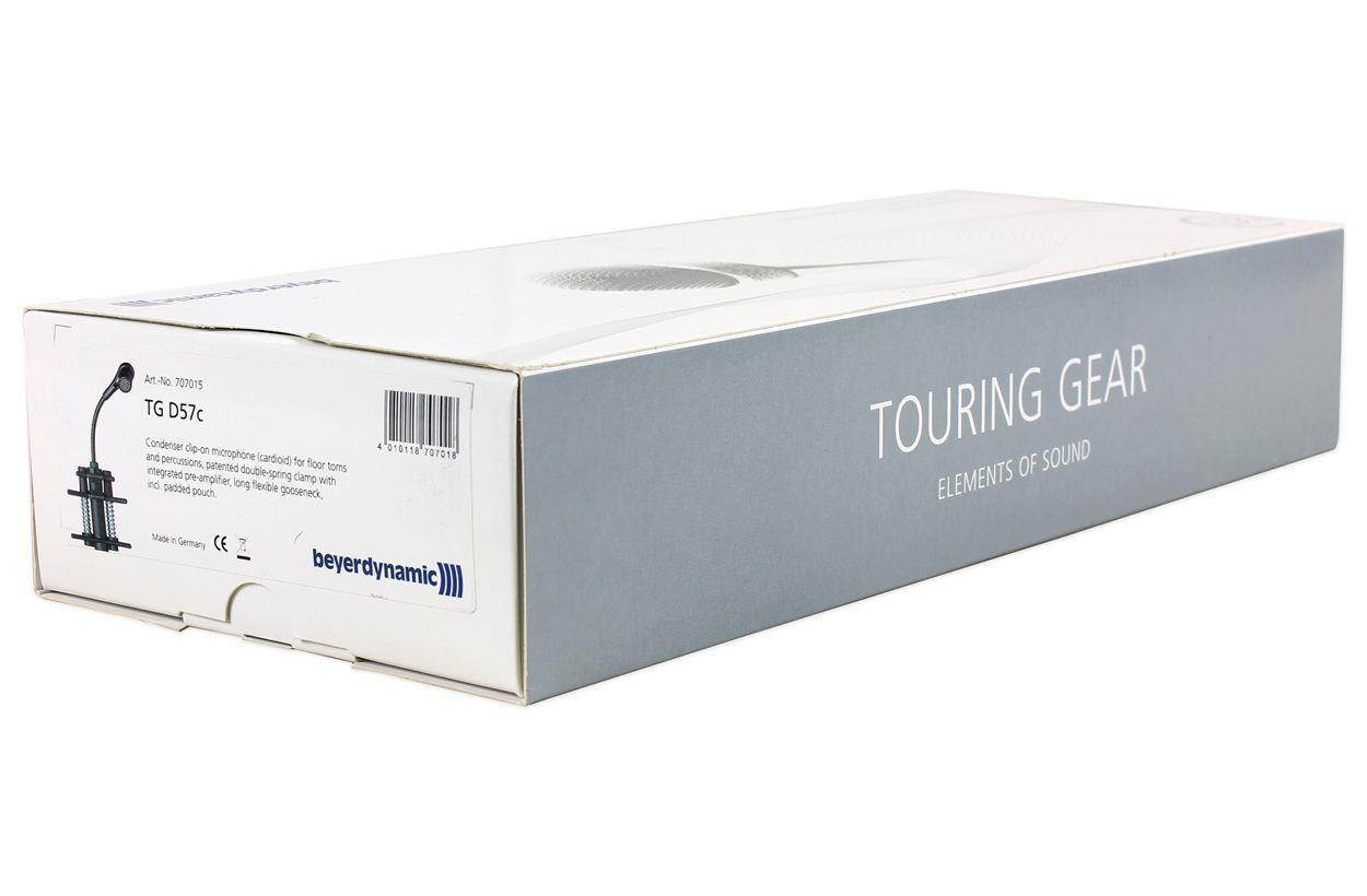 Beyerdynamic TG-D57C Clip-On Drum/Instrument Microphone For Church Sound Systems