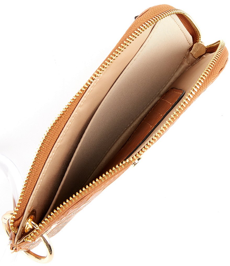 Kate Landry Snake Large Zip Wristlet