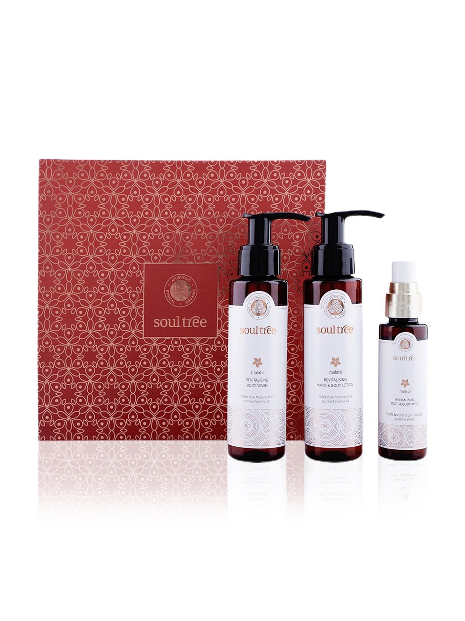 SoulTree Malatii Revitalising Body Care Gift Box, Set of 3