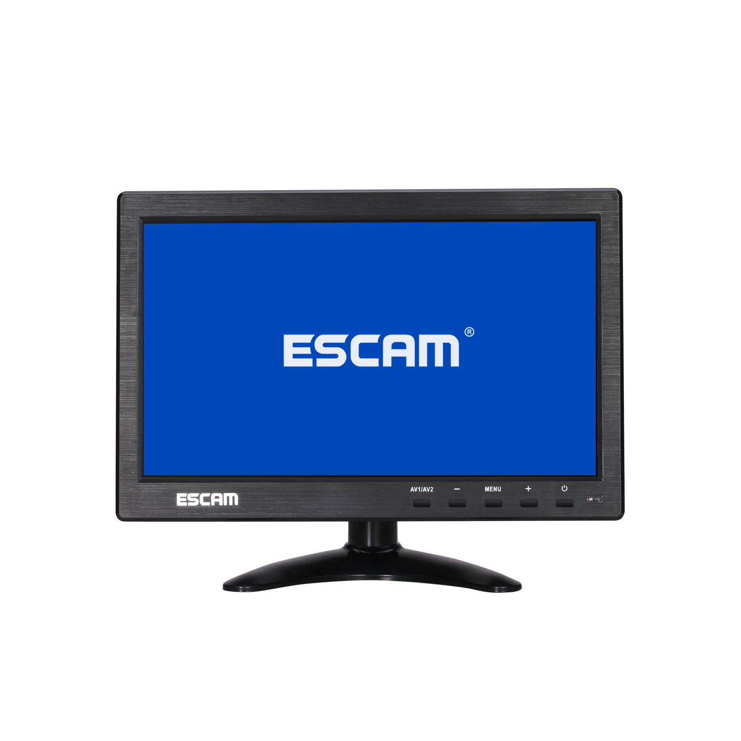 ESCAM T10 10 inch TFT LCD 1024x600 Color Monitor with VGA HDMI AV BNC USB