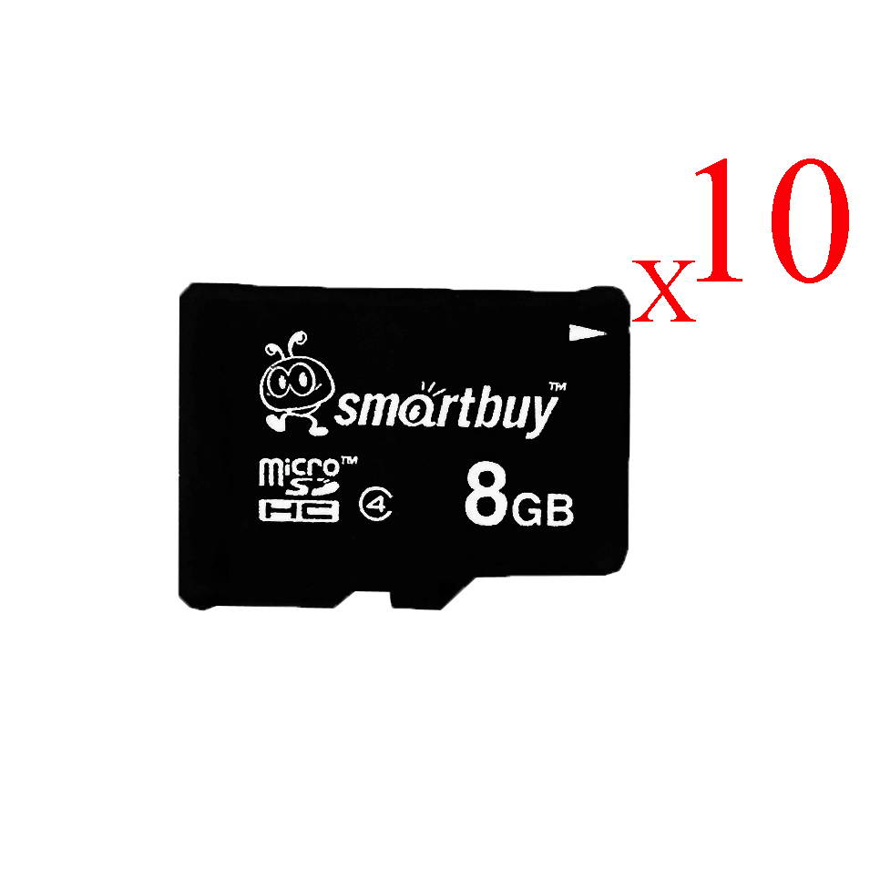 Smartbuy Micro SDHC Class 4 TF Flash Memory Card SD HC C4 Fast Speed for Camera Mobile Phone Tab GPS MP3 TV (4GB - 1 Pack)