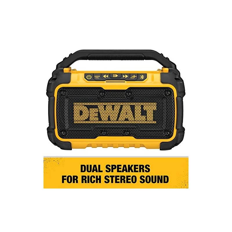 20V MAX Bluetooth Speaker for Jobsite, Tool Only (DCR010)