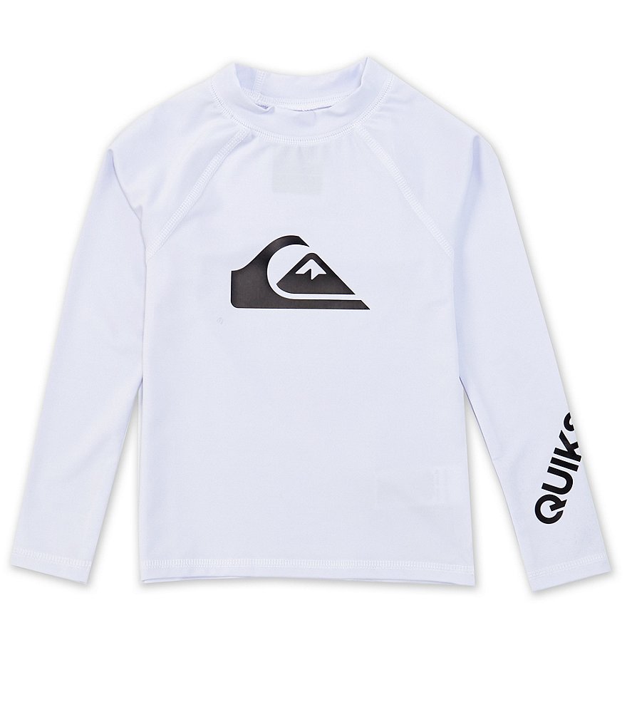 Quiksilver Little Boys 2T-7 Long-Sleeve All Time Rashguard