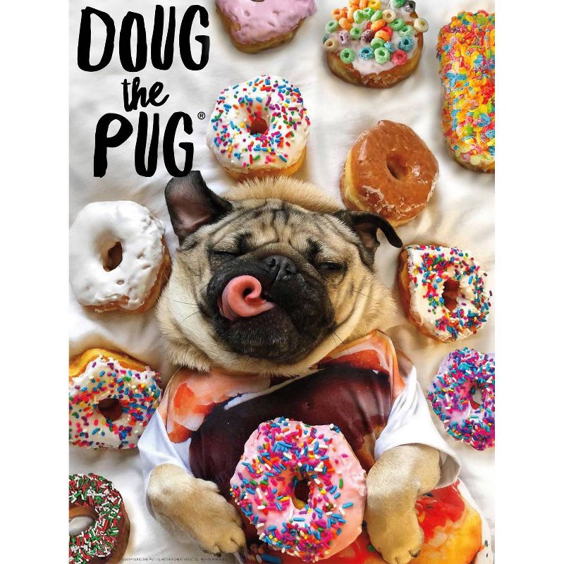 Buffalo Games A Dog's Life: Doug The Pug - Donut Doug Puzzle 750pc