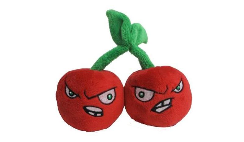 The Zoofy Group LLC Plants Vs. Zombies 7" Plush: Cherry