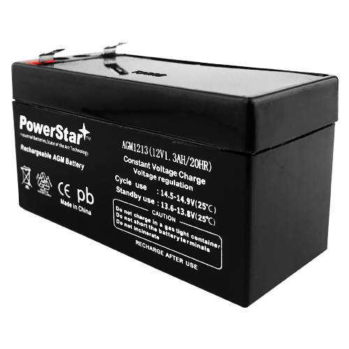 New PowerStar 12V 1.3Ah Battery For Advanced Technology Labs Um8 Ultrasound